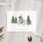 Postkarte · Peaceful christmas ride