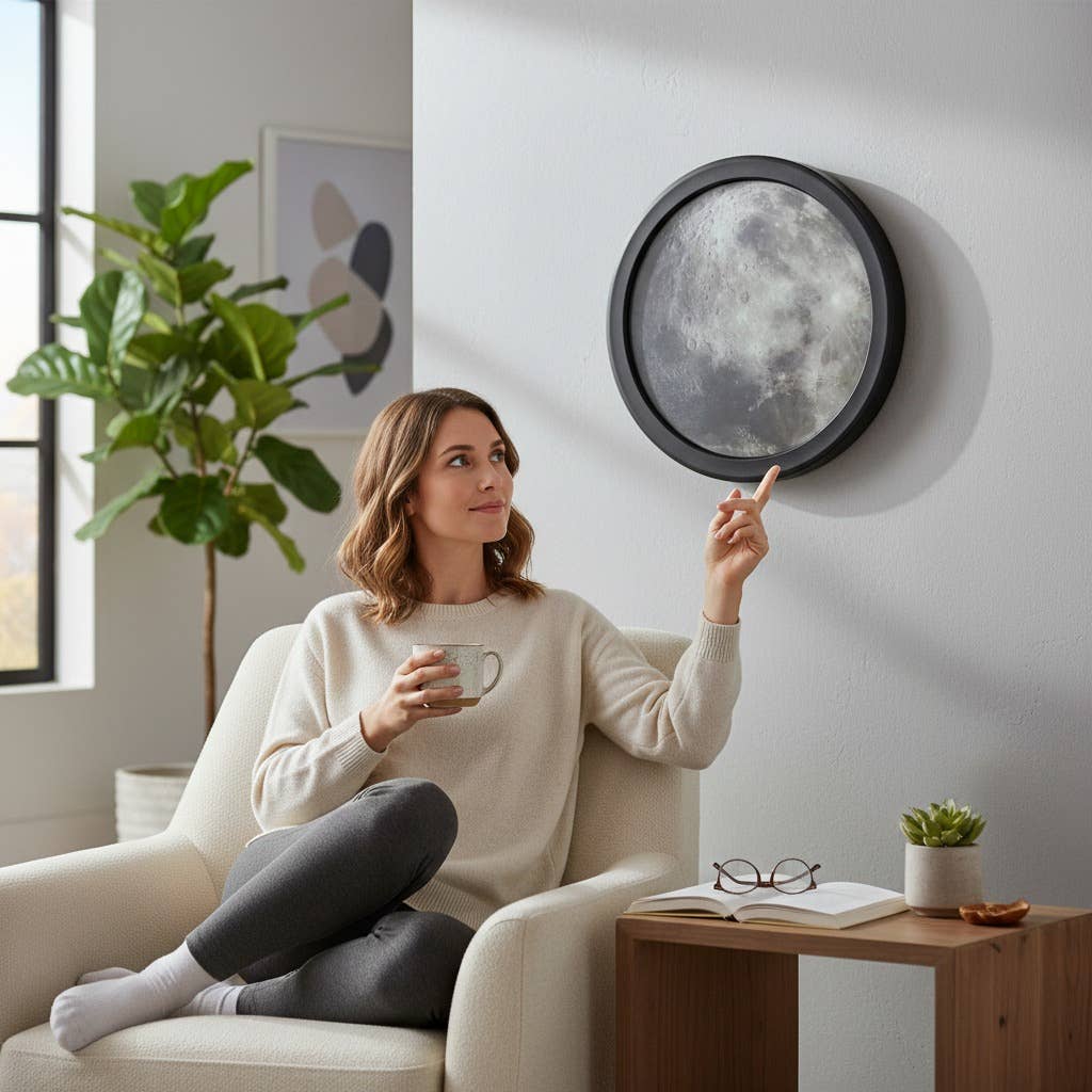 LED Deckenleuchten im Mond-Design 19cm Durchmesser