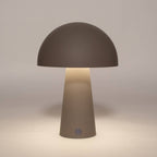 LED Tischlampe in Matt Taupe