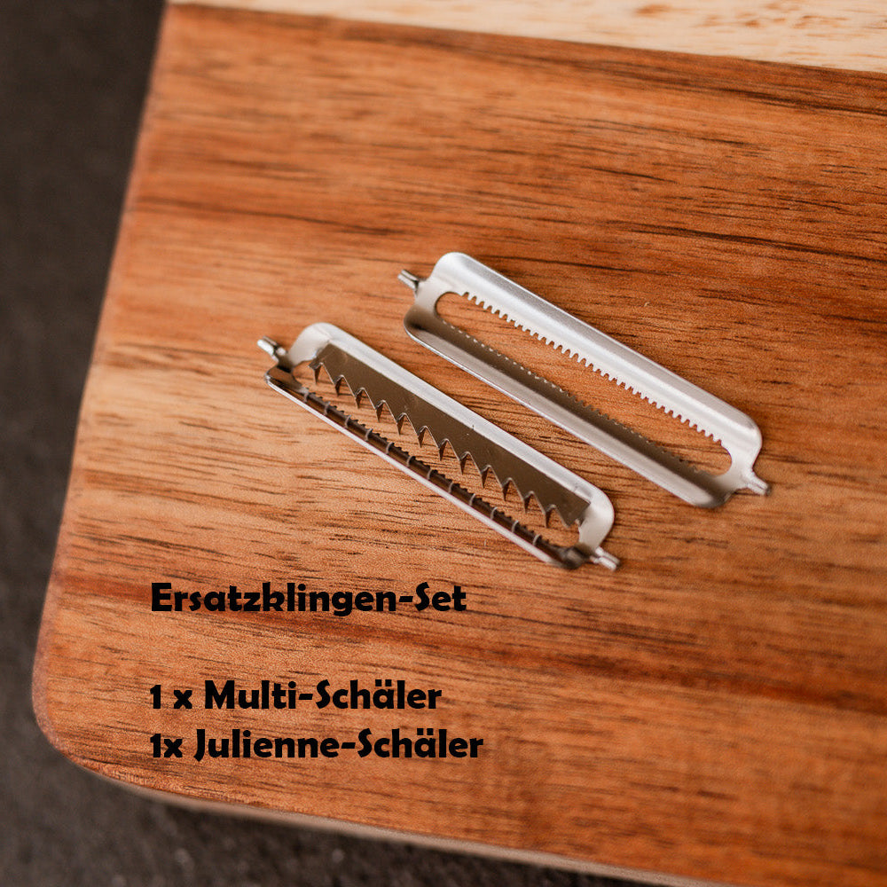 Geschenkset: Gigant Schäler & Spiralschneider & Ersatzklingen & Grußkarte