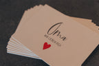 Postkarte Oma wir lieben Dich | Familie