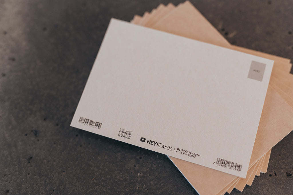Postkarte fühl dich gedrückt | Geburtstag | Freundschaft