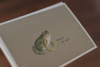 Wünsch dir was! | Postkarte | Geburtstag | Frosch