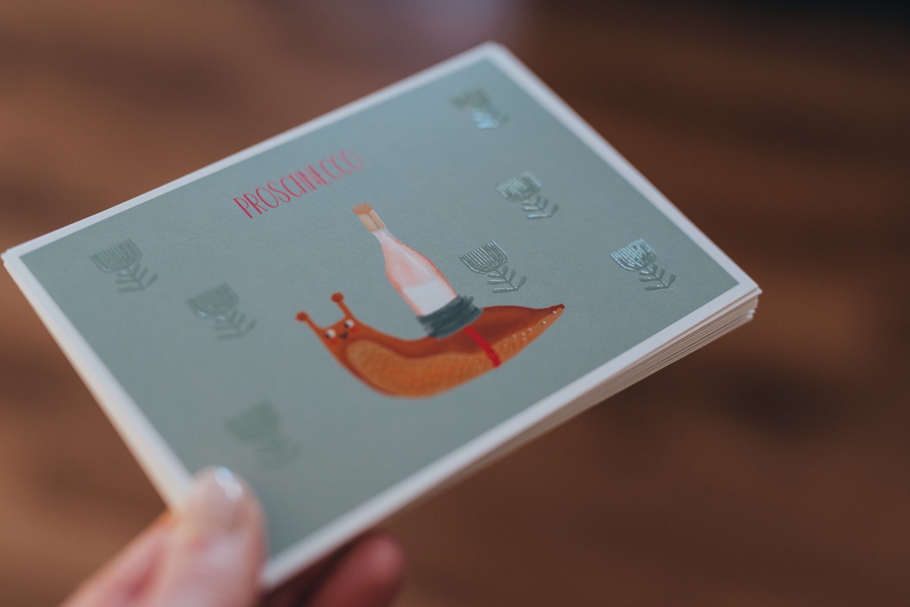 Proschnecco | Postkarte | Geburtstag