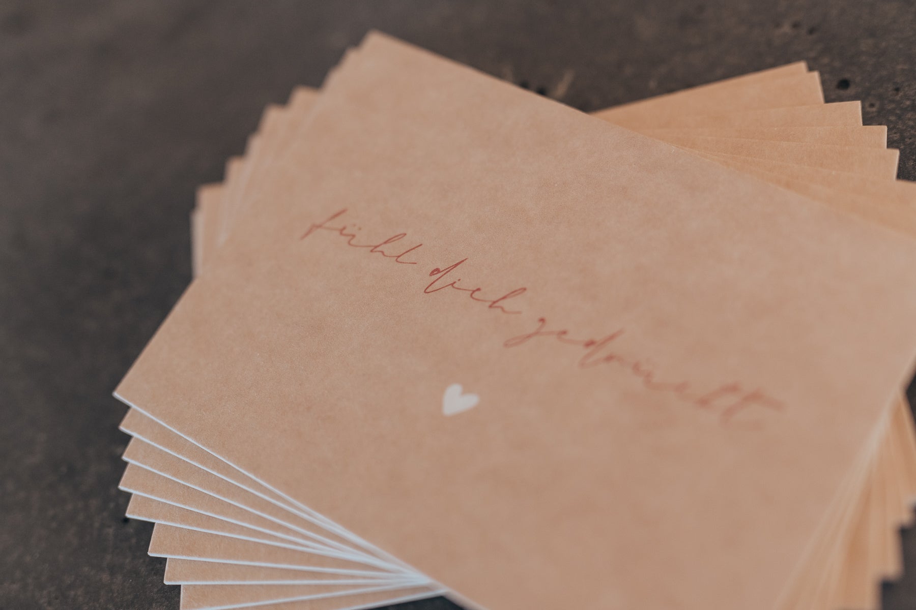 Postkarte fühl dich gedrückt | Geburtstag | Freundschaft