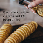 Ölzerstäuber und 4 Spiralschneider im Set