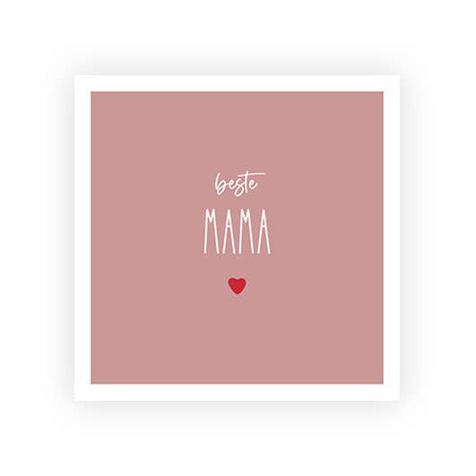 Beste Mama | Postkarte