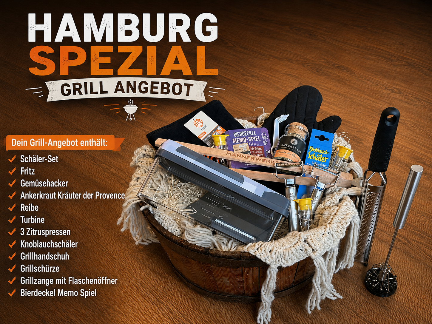 Hamburg Spezial Grill Angebot