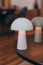 WURM LED Tischlampe Matt Weiß